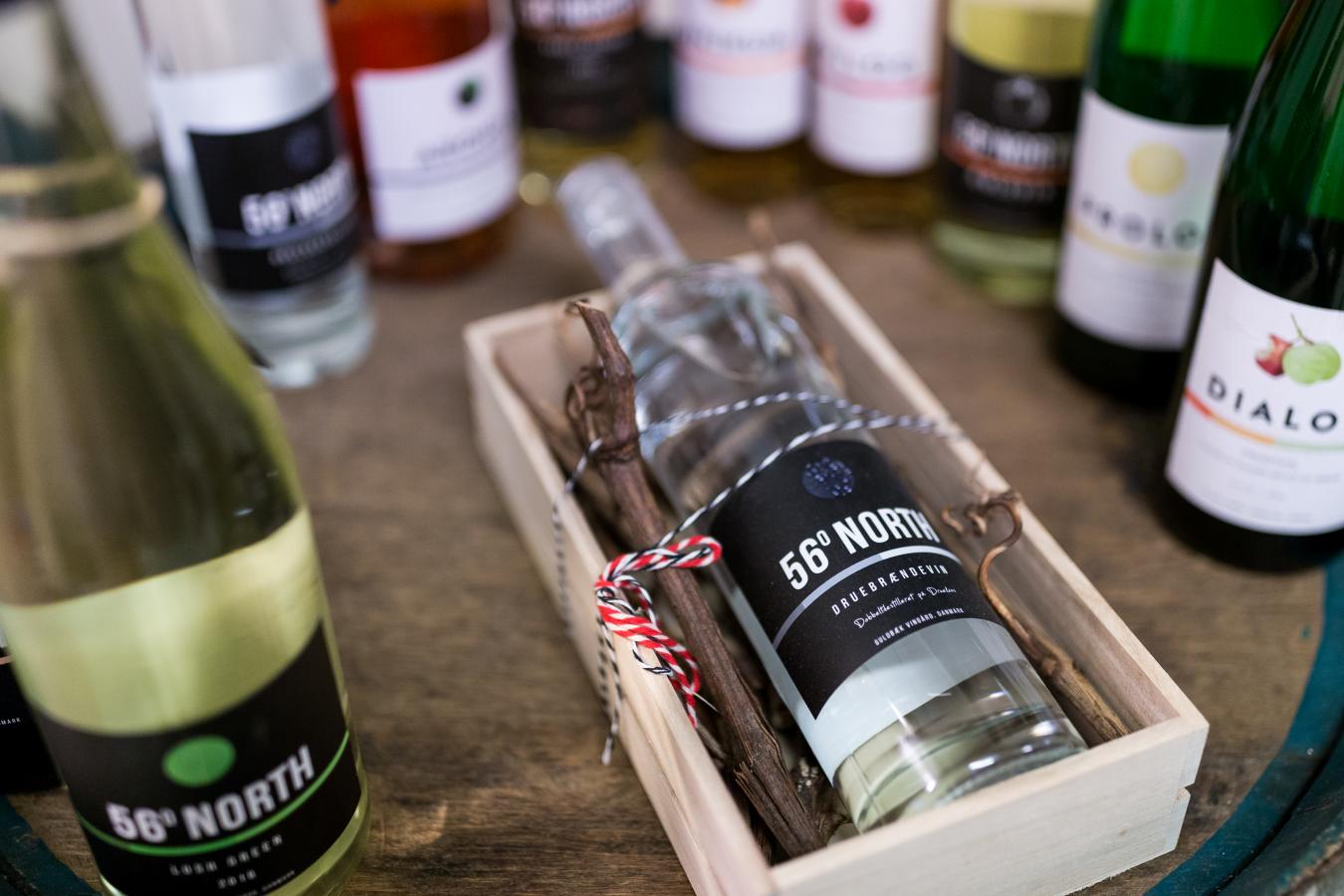 Vin fra Guldbæk vingård