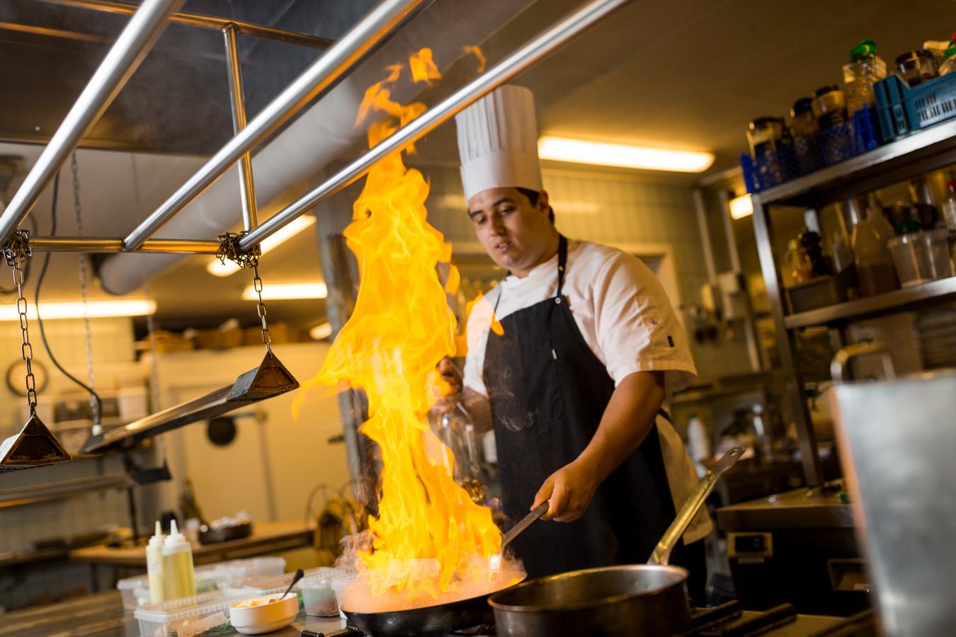 Flambering hos Rold StorKro