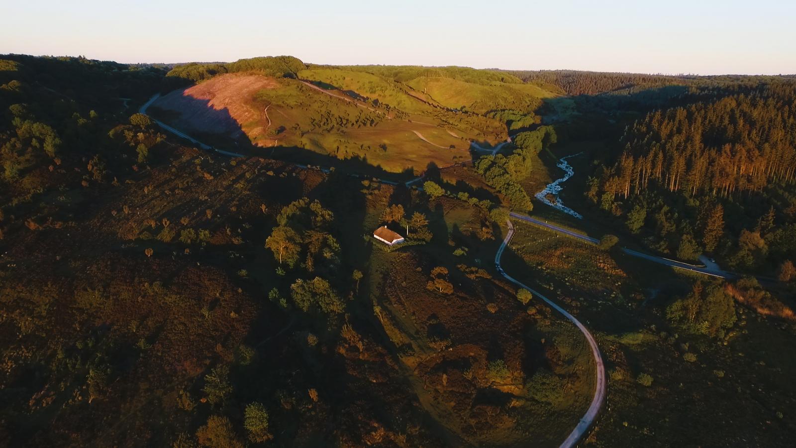 Lars Kjærs hus i Rebild Bakker