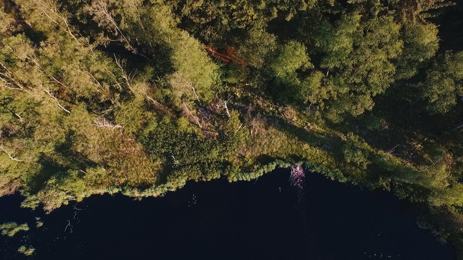 Dronebillede ved St. Økssø