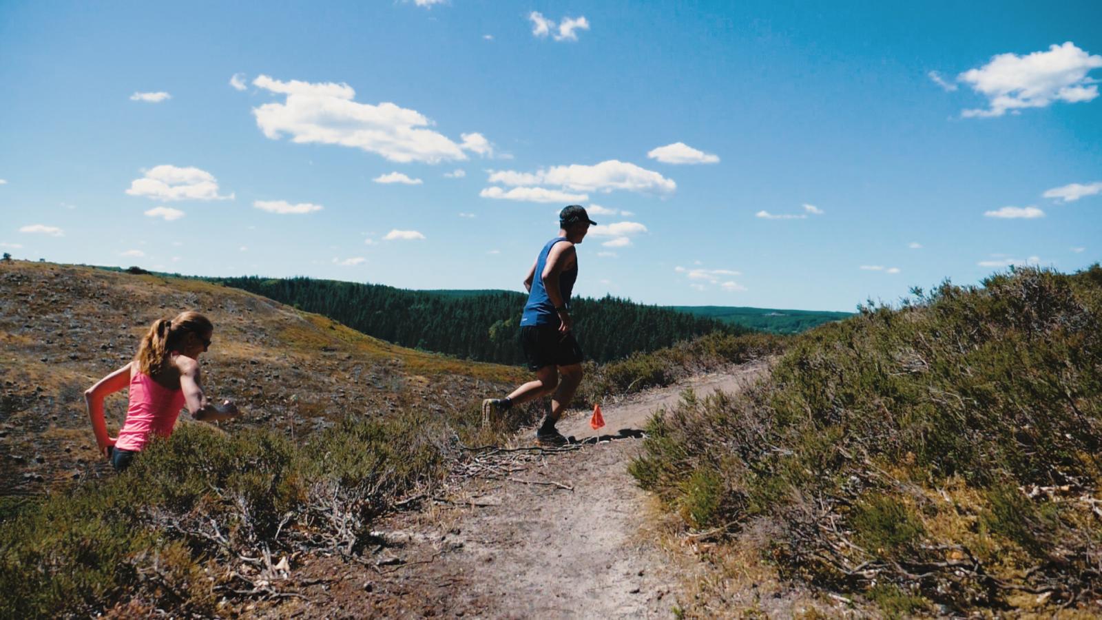 Trailløb i Rebild Bakker