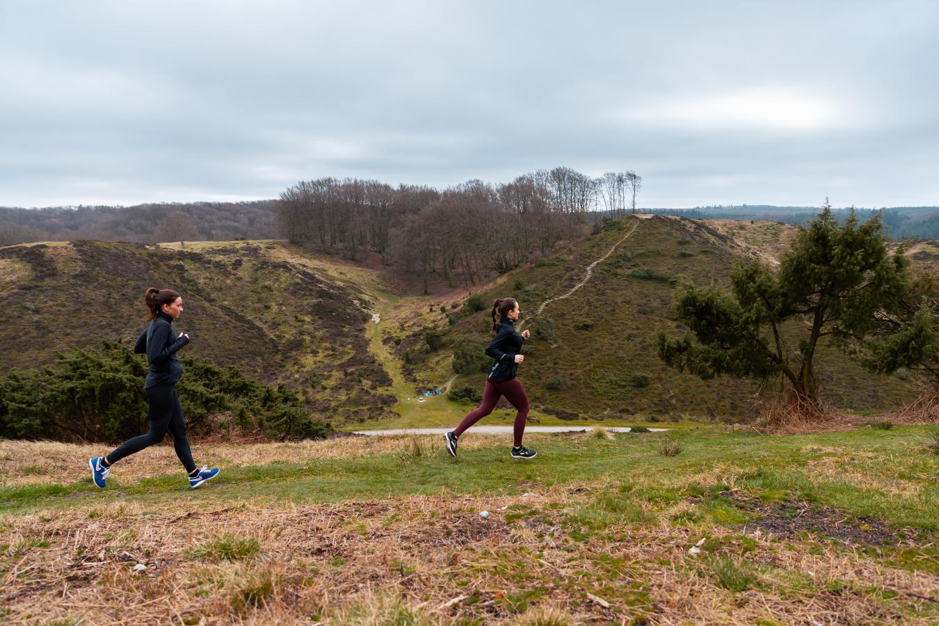 Løbetur i Rebild Bakker