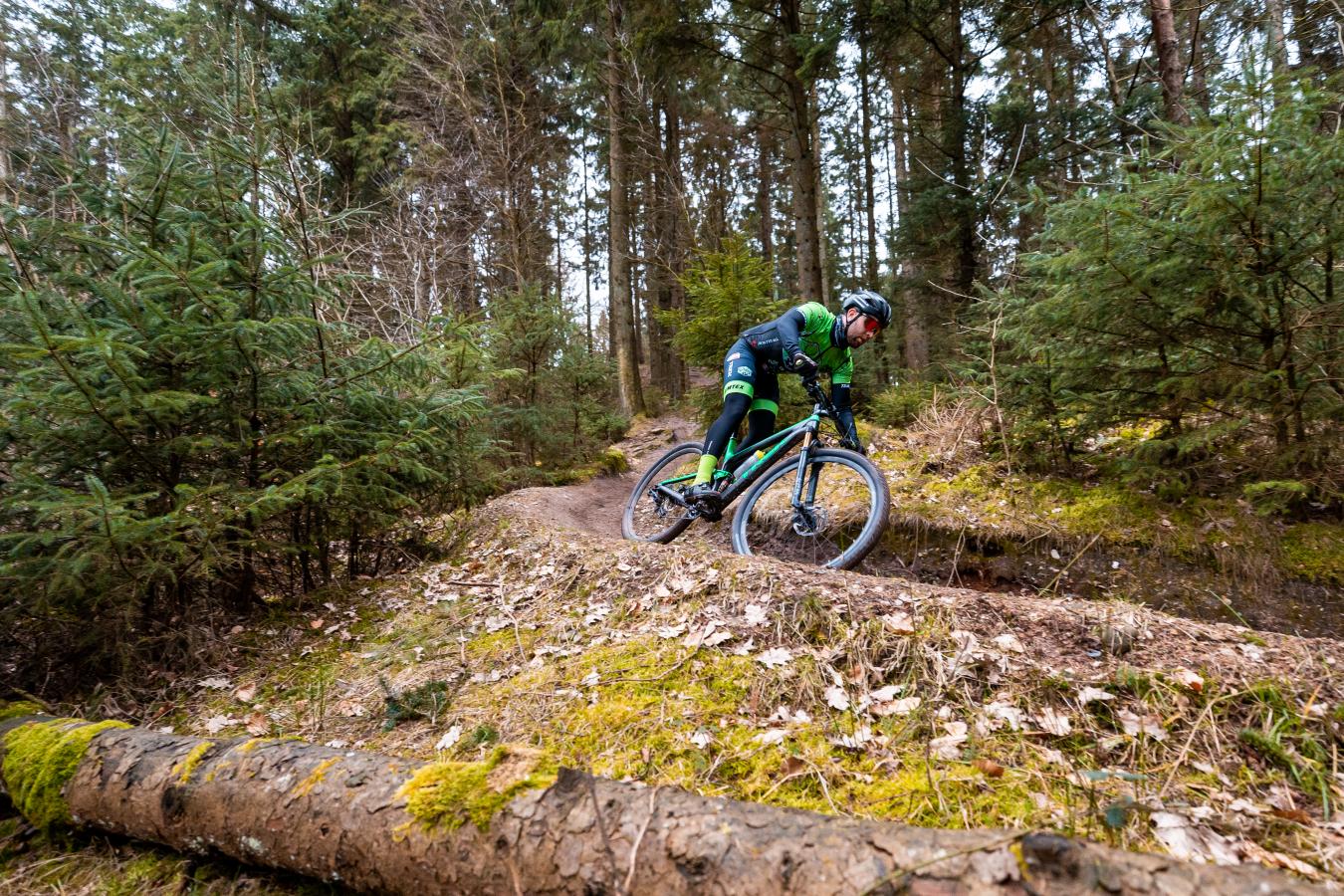 Mountainbike i Rold Skov