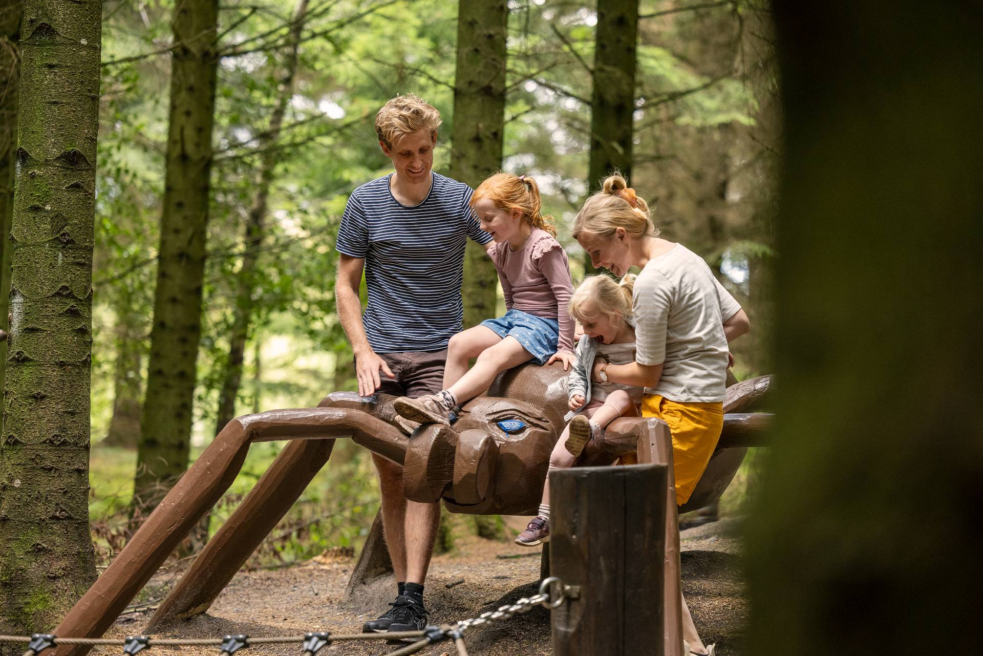 Familie på Røverknolden