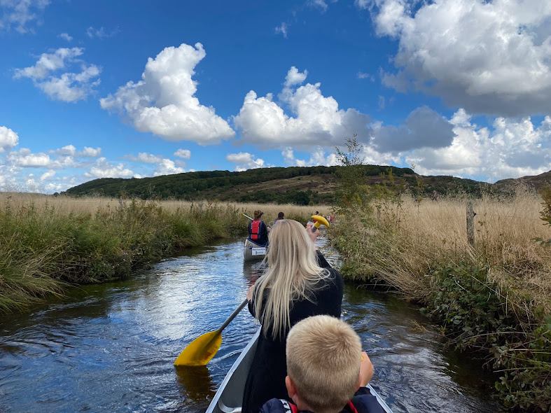 Kanotur på Lindenborg Å