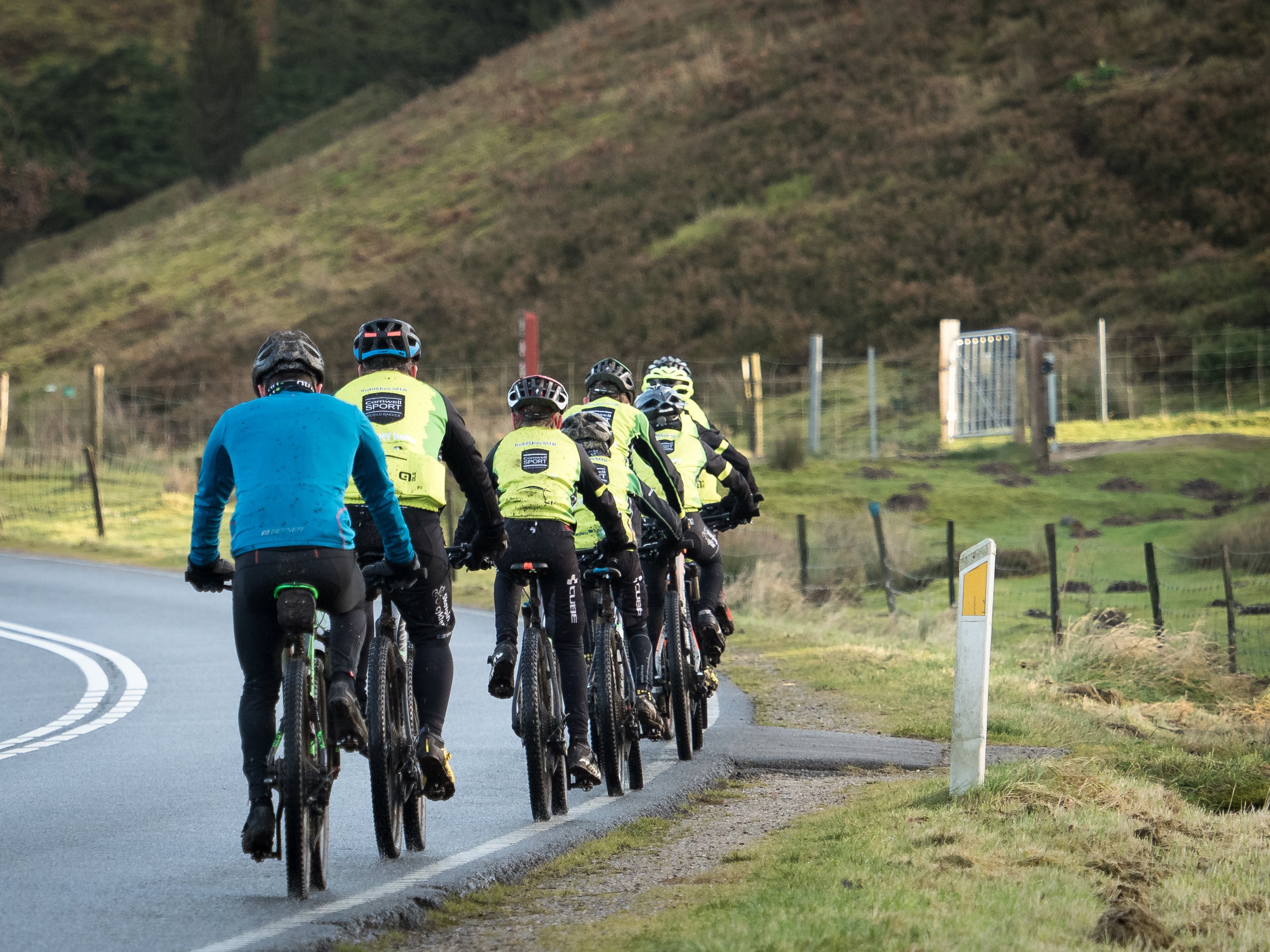 Landevejscykling, Rebild Bakker, Rold Skov
