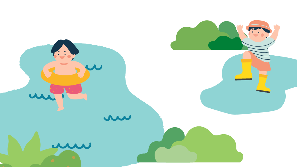 Naturbog - Leg med vand