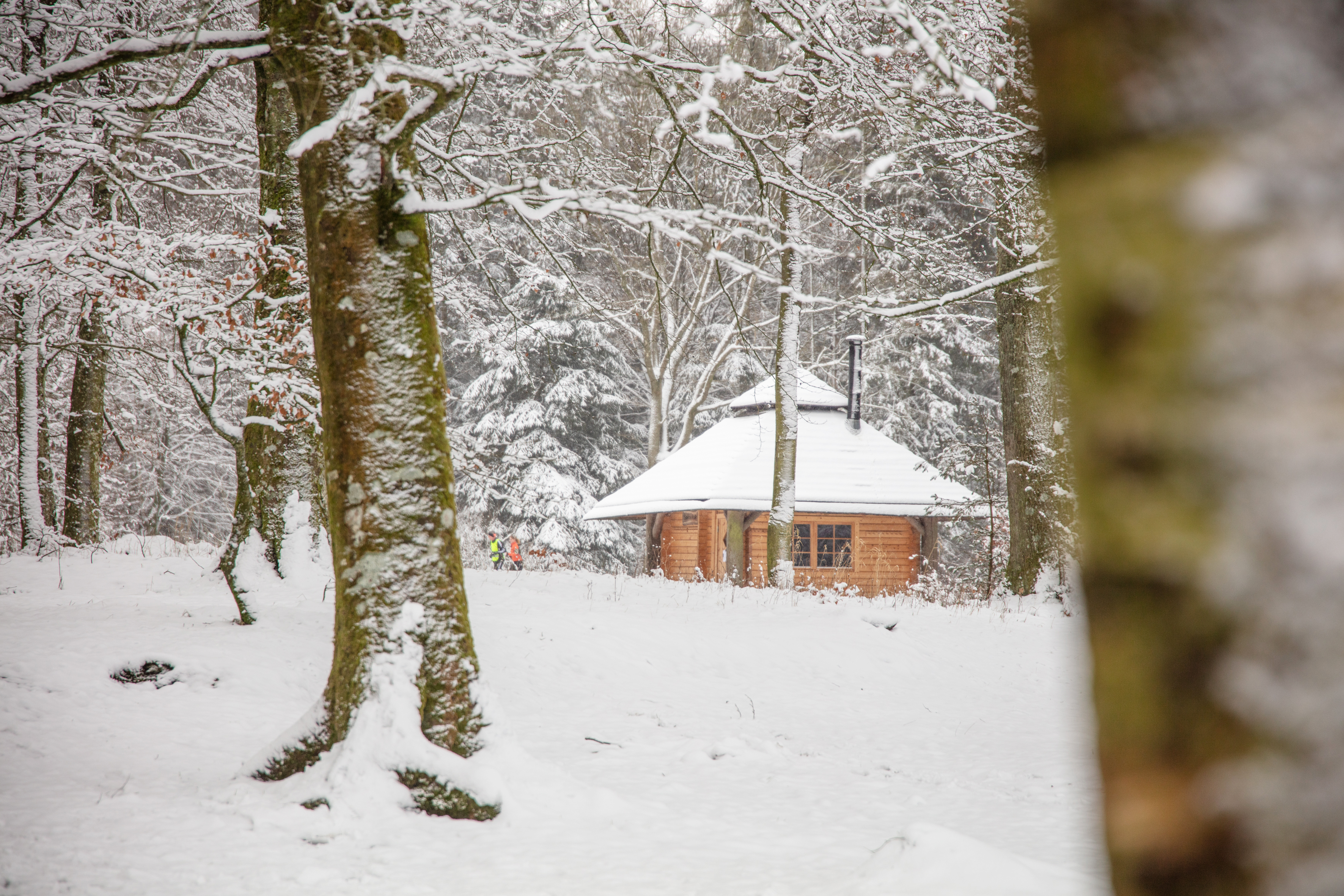 Saunahytten ved Store Økssø