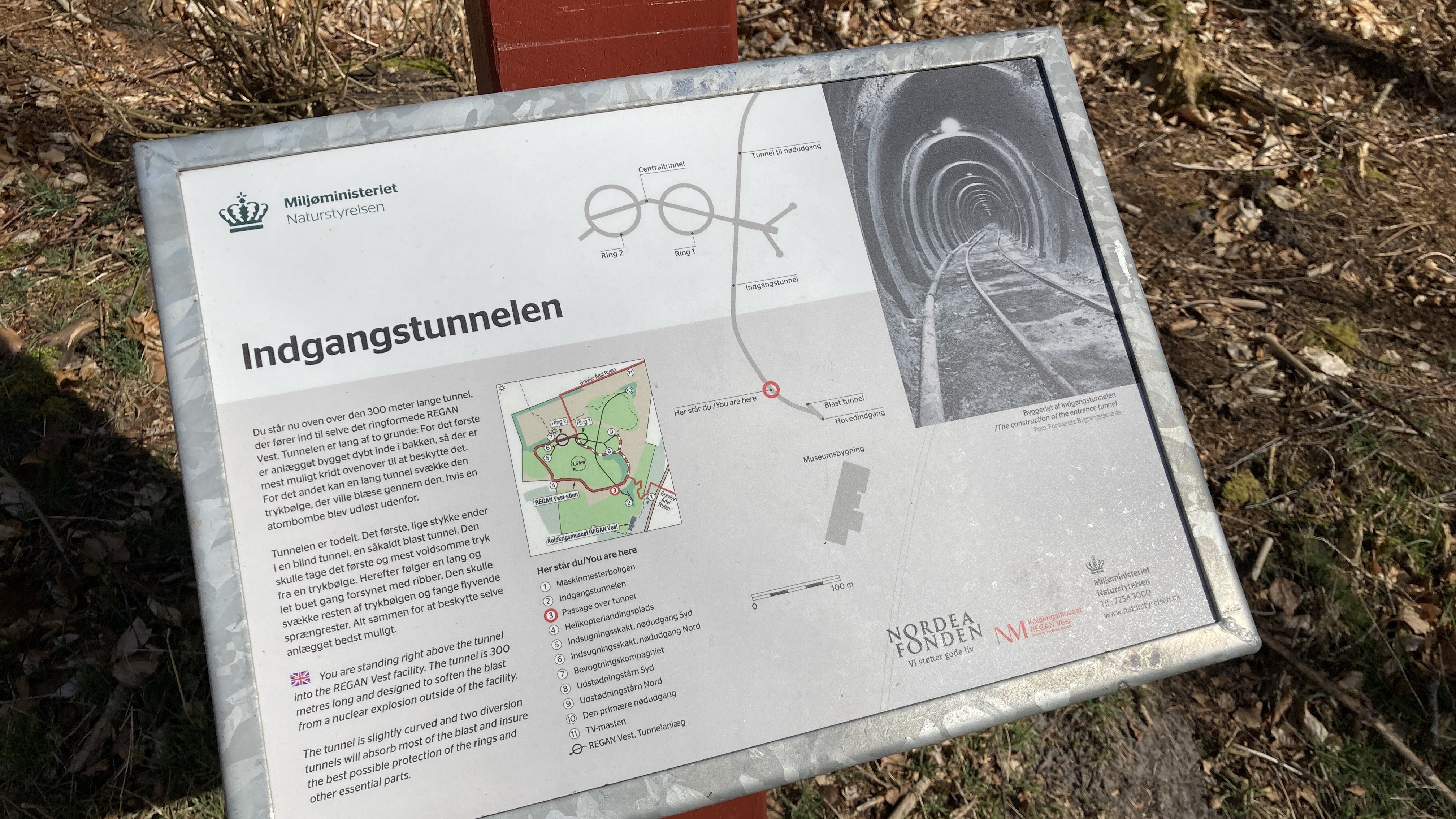 REGAN Vest tunnel info