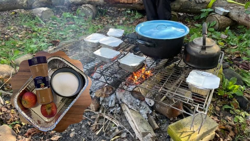 Vandretur med kanel æbler