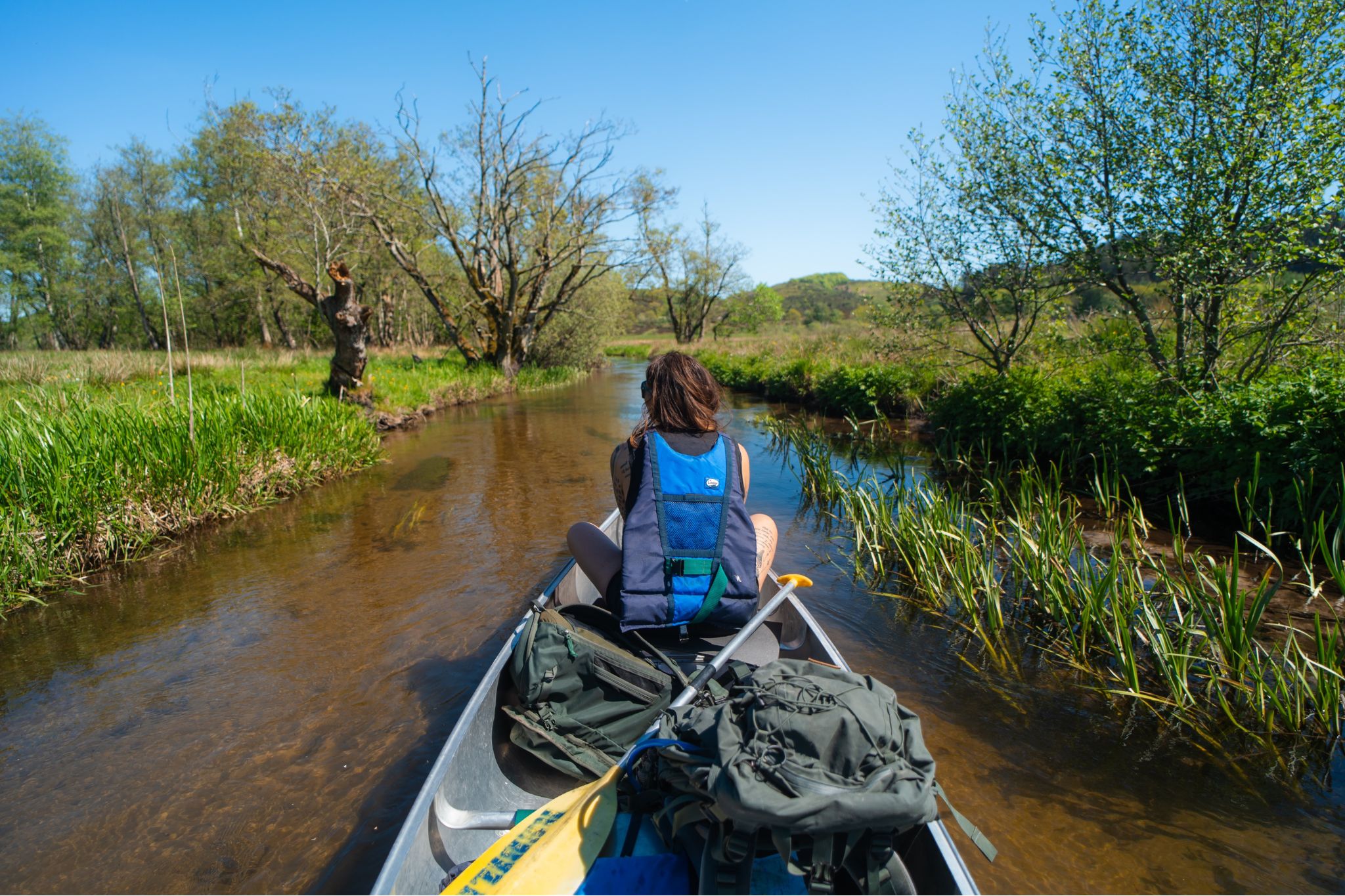 Kanotur på Lindenborg Å